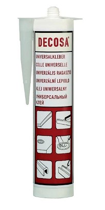 Decosa ragasztó univerzális fehér kartusos 590 g