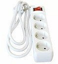 Elosztó földelt 4-es,3m kábel NX501403