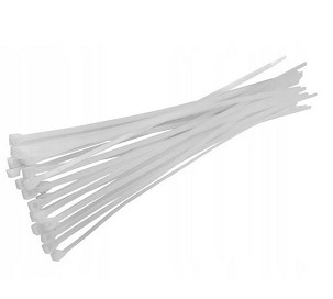 Gyorskötöző 200x4,8 (100db/cs) TRACON Fehér