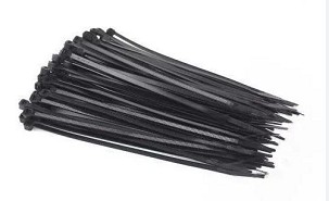 Gyorskötöző 200x4,8 (100db/cs) TRACON Fekete