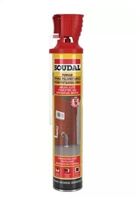 Soudal Genius Gun Kézi szerelőhab (purhab) 750ml 103250 