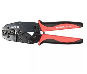 Krimpelő fogó szigetelt sarukhoz – YATO YT-2296 (230 mm)