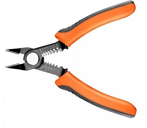 NEO TOOLS Precíziós oldalcsípő és kábelcsupaszoló fogó – 140 mm (01-501)