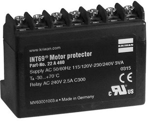 Kriwan INT 69 motorvédő/hővédelmi relé modul 