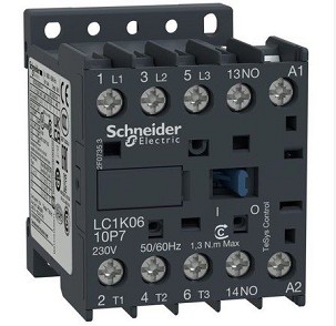 Mágneskapcsoló LC1K0901P5 mk. 4kW, 9A,3p+1ny sé.230VAC,