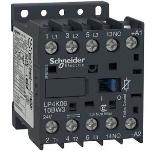 Mágneskapcsoló LC1K1201P5 mk.5.5kW,12A. 3p+1nysé 230VAC