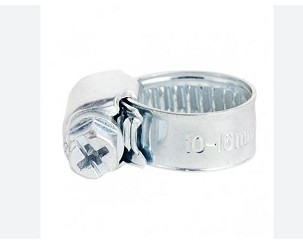 Tömlőbilincs 10-16 mm (1/2") – Csigamenetes rögzítő