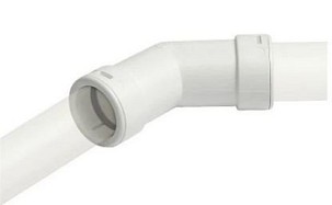 PVC könyök tömítéssel 45F Canalsplit 2013Aor