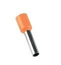 Szigetelt érvéghüvely RVL 4mm 2/12/narancs - 59028