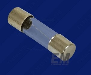Üveg biztosító 5x20mm gyors 250 V/3, 15A, F3, 15A 