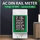AC DIN Rail meter - fogyasztásmérő (sínes) E07-04 digitális